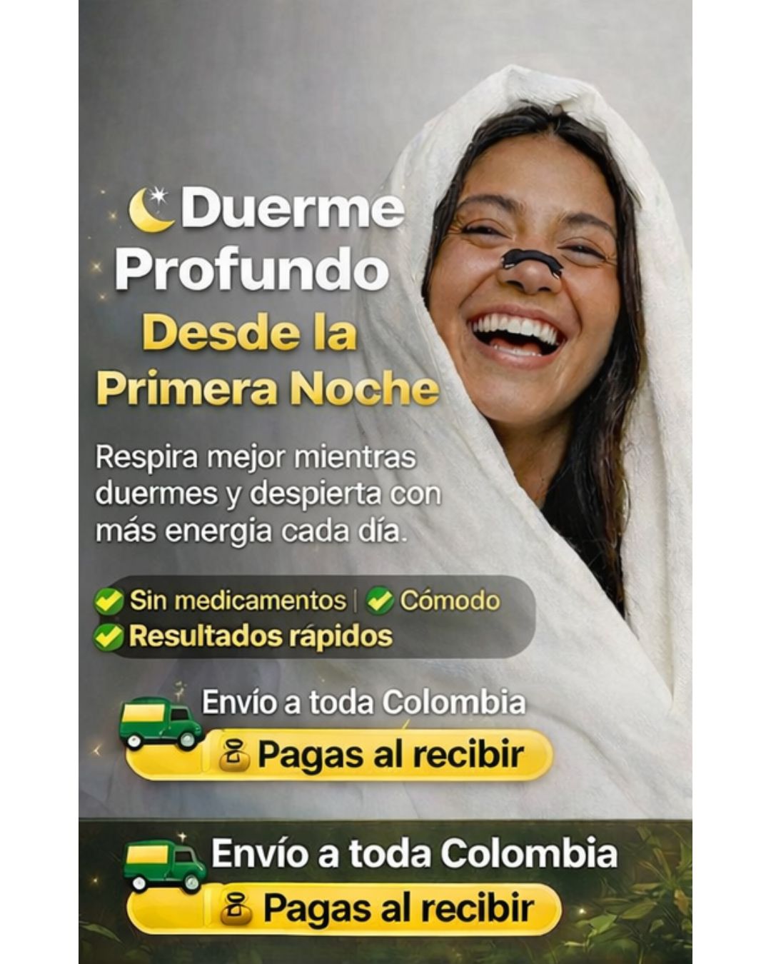 Dilatador Nasal Magnético - Respira mejor en segundos